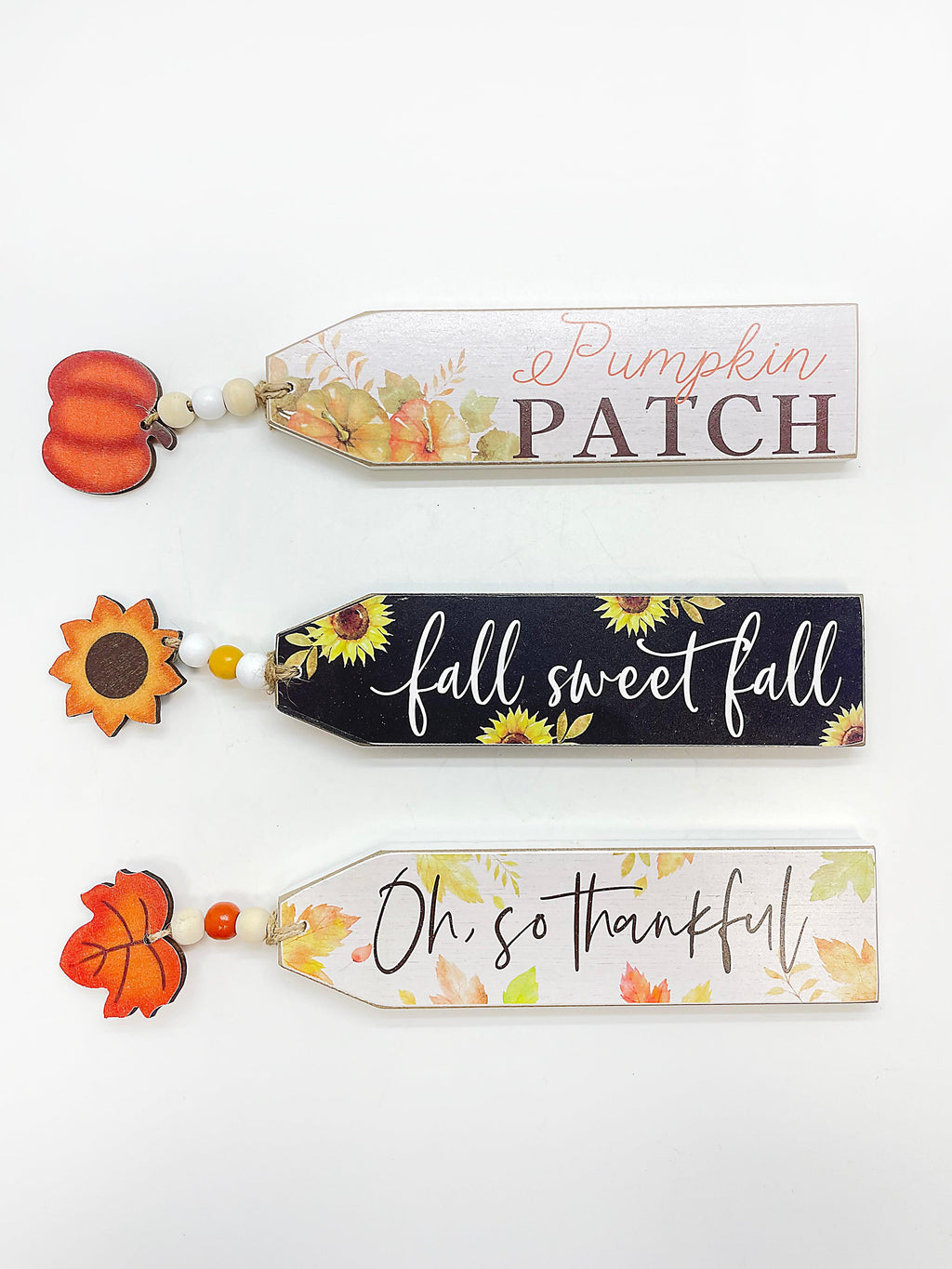 Otoño - Wooden Table Plaque | Horizontal Decor