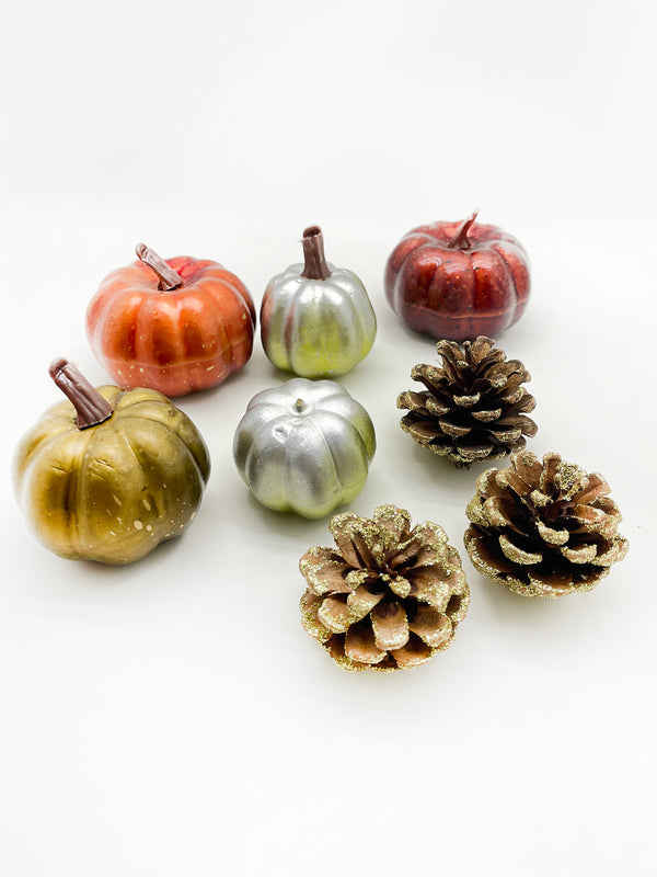 Halloween- 8 Pice Set Pumpkin