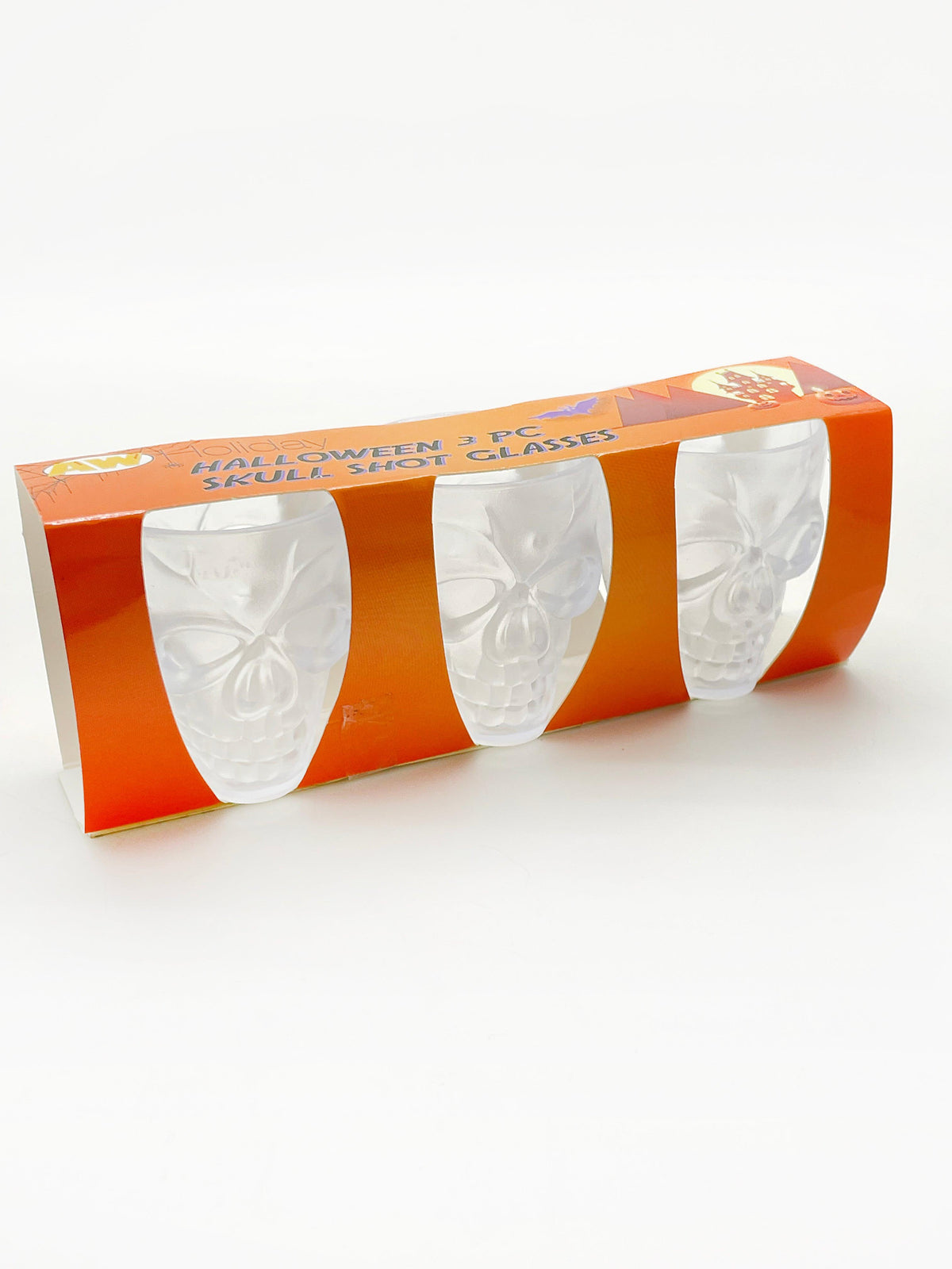 Halloween- Skull Shot Glasses 3PC