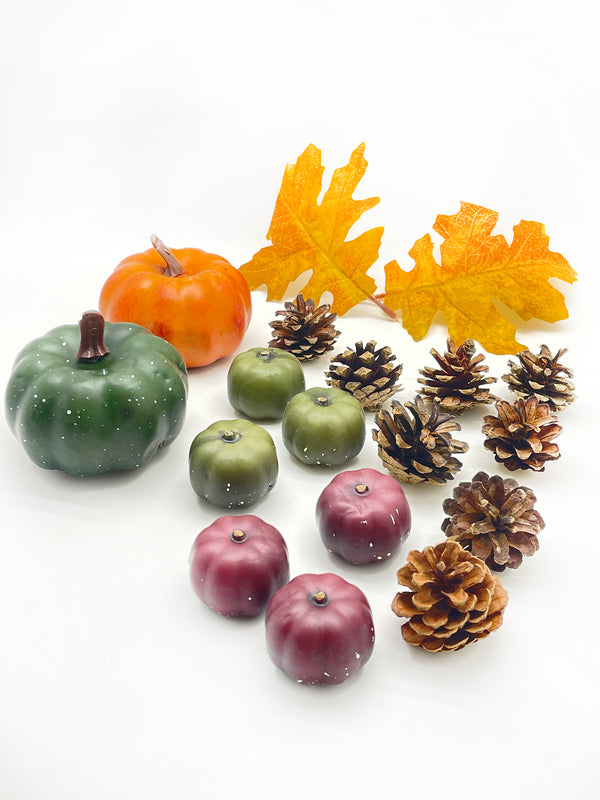 Halloween- 18 Pice Set Pumpkin