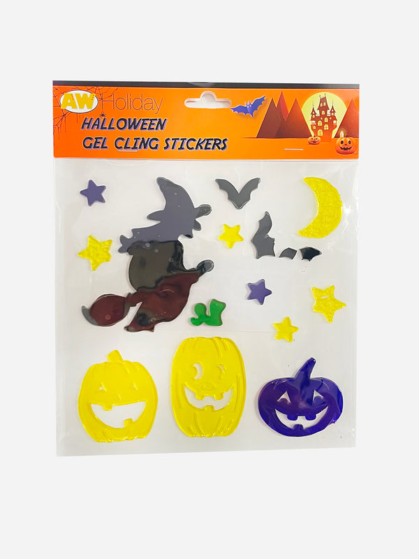 Halloween-  Decoración de pegatina (Bruja)