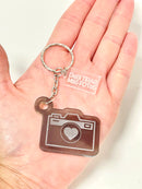 Artesanía de Puerto Rico- Llavero souvenirs cámara