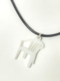 Puerto Rican Craft - Souvenir Chair Necklace
