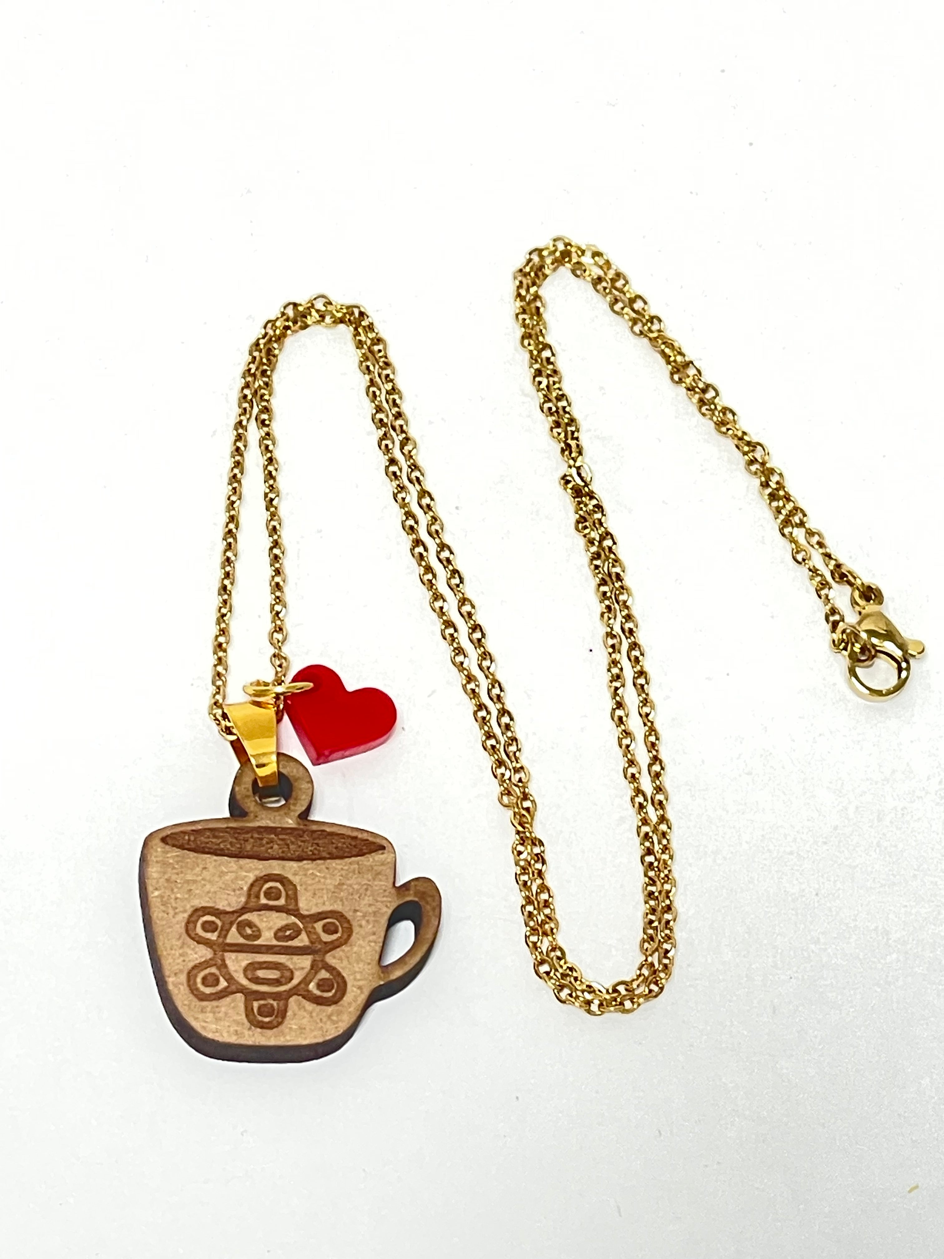 Artesanía de Puerto Rico-  Collar PR souvenir 10.5" (estilos a escoger)