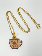 Artesanía de Puerto Rico-  Collar PR souvenir 10.5" (estilos a escoger)