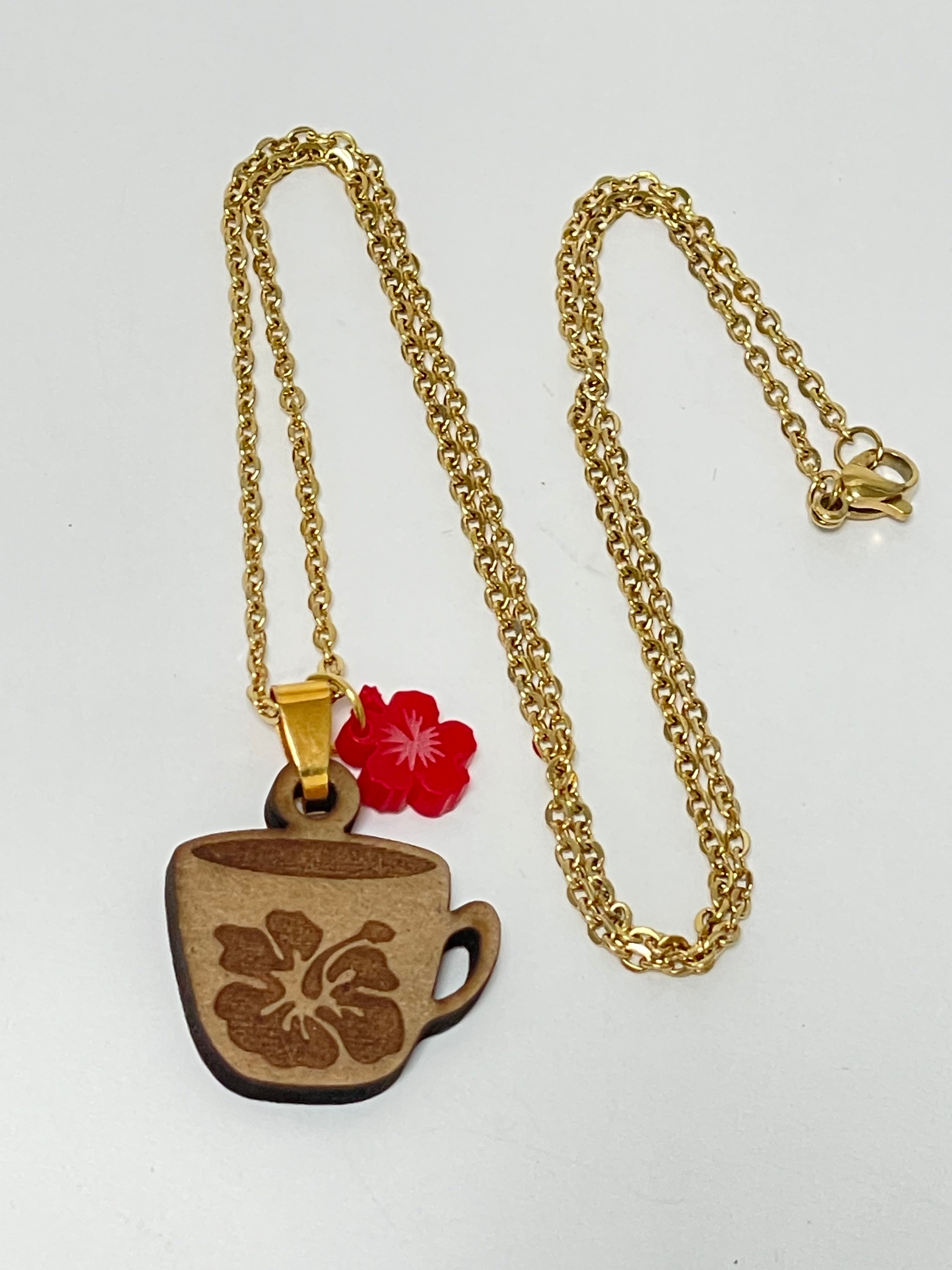 Artesanía de Puerto Rico-  Collar PR souvenir 10.5" (estilos a escoger)