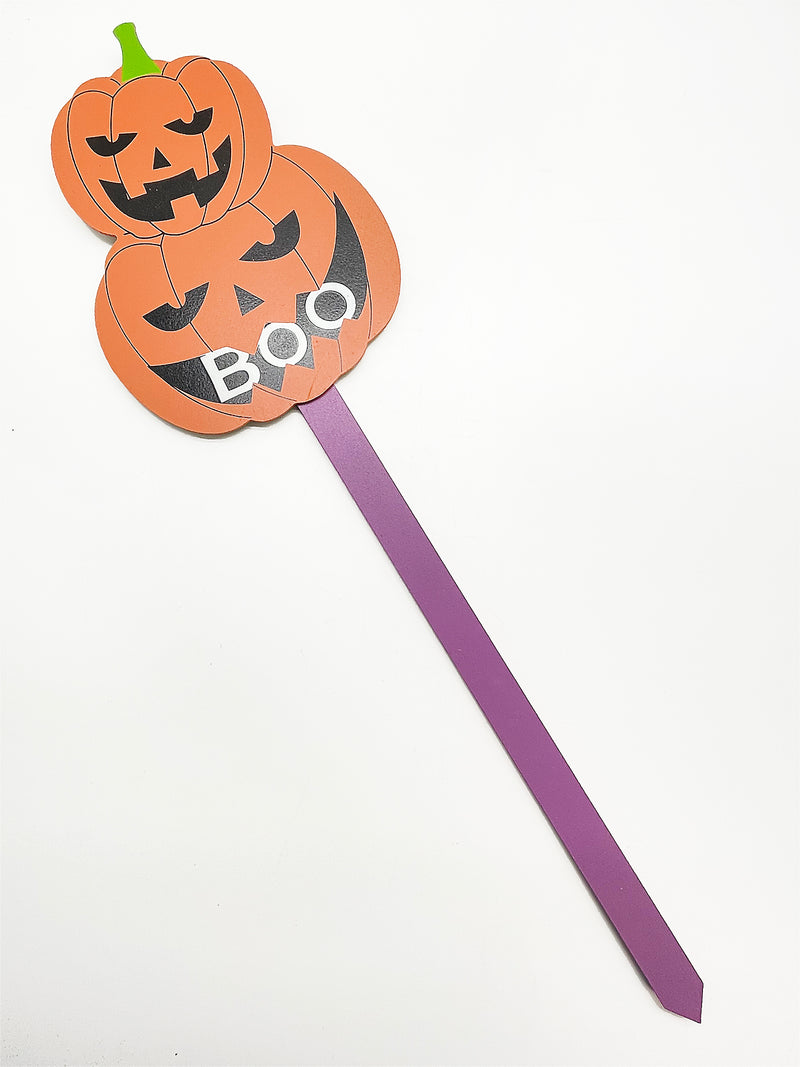 Halloween- Estaca de madera (estilos a escoger)