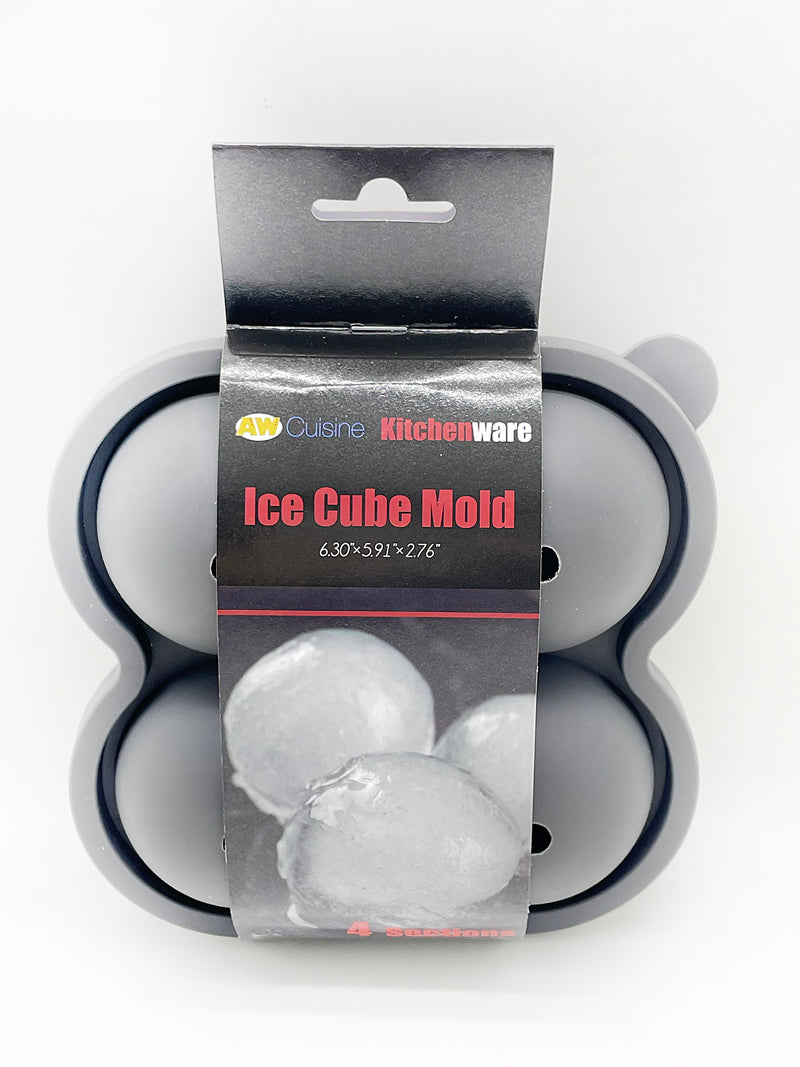 Cocina - Molde para hielo de silicone en forma de esféras.