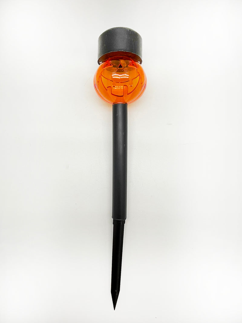 Halloween- Estaca de luz solar decorativa (colores a escoger)