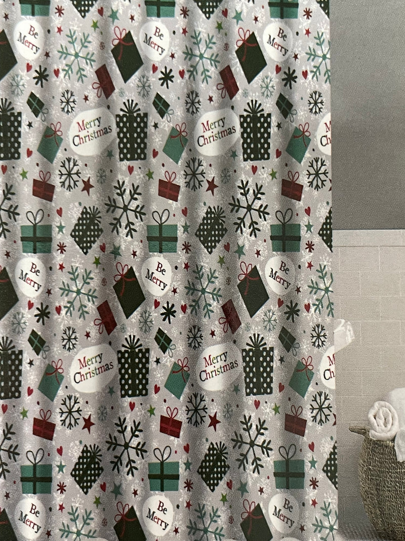Navidad - Cortina de baño (estilos a escoger)