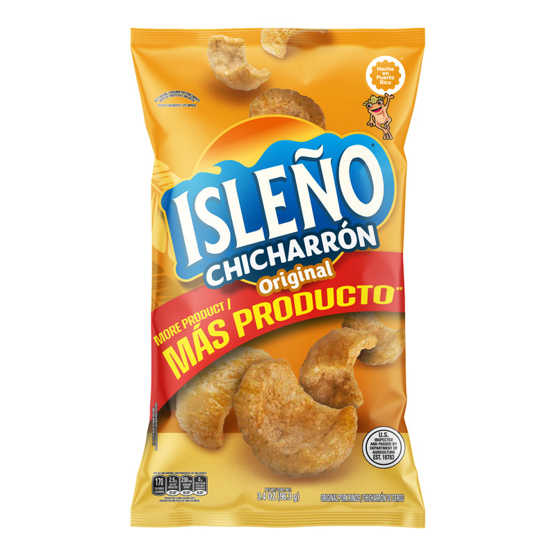 Frito Lay Isleños Chicharron Original 3.4oz