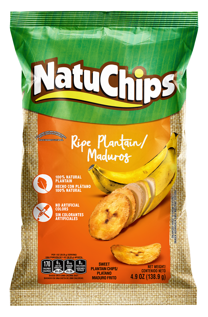 Frito Lay Natuchips Platano Maduro 4.9oz