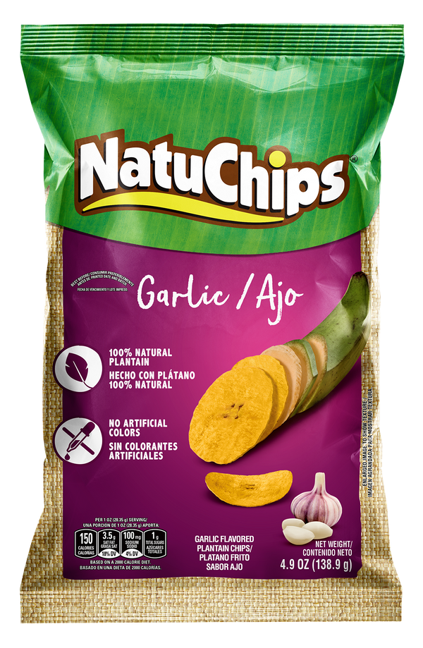 Frito Lay Natuchips Ajo 4.9oz