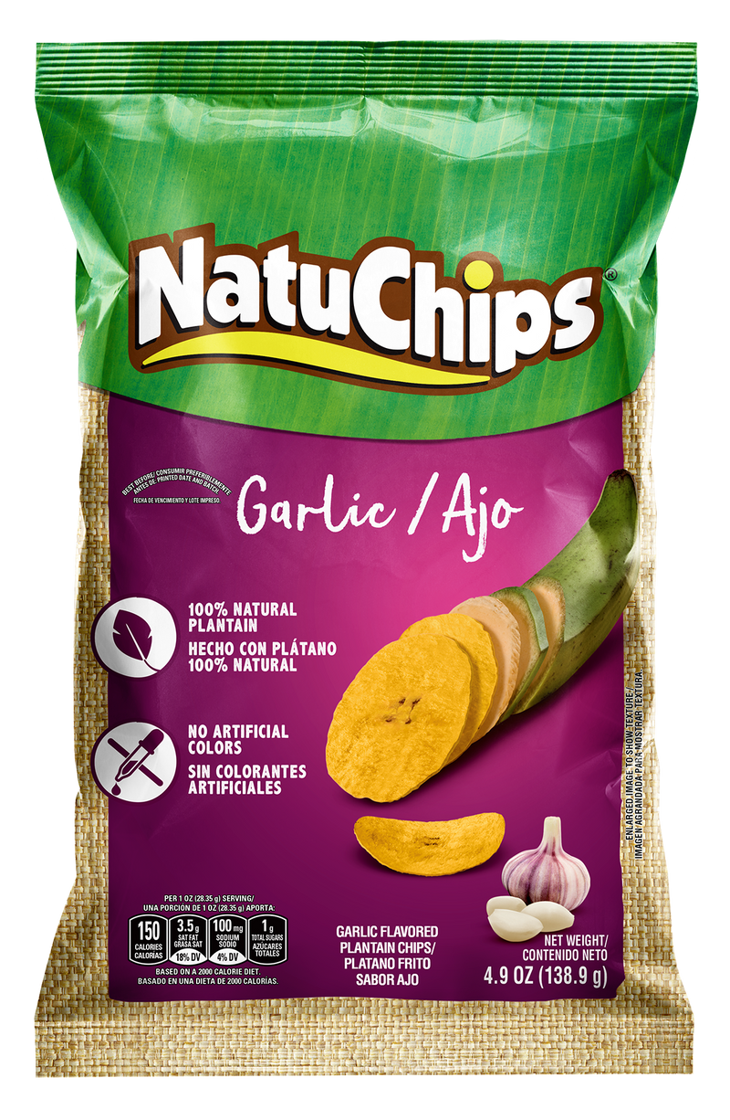 Frito Lay Natuchips Ajo 4.9oz