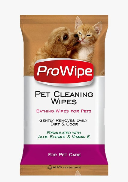 ProWipe - Pet Cleaning Wipes (40pcs)