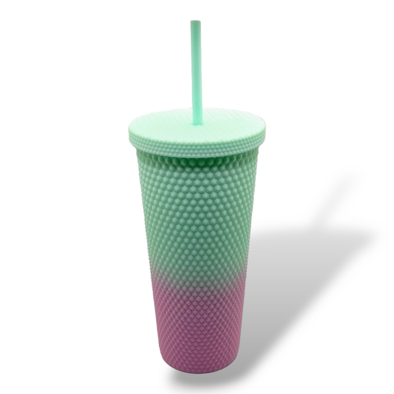 Tumbler - Vaso con Textura y Sorbeto