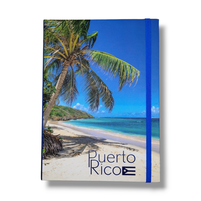 Cada libreta está diseñada con imágenes y diseños únicos de Puerto Rico que te harán revivir tus recuerdos más preciados. 