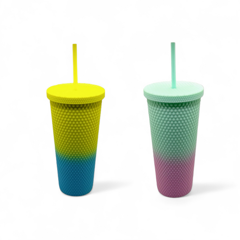 Tumbler - Vaso con Textura y Sorbeto