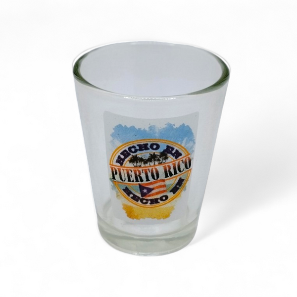 Puerto Rico Shot Glass