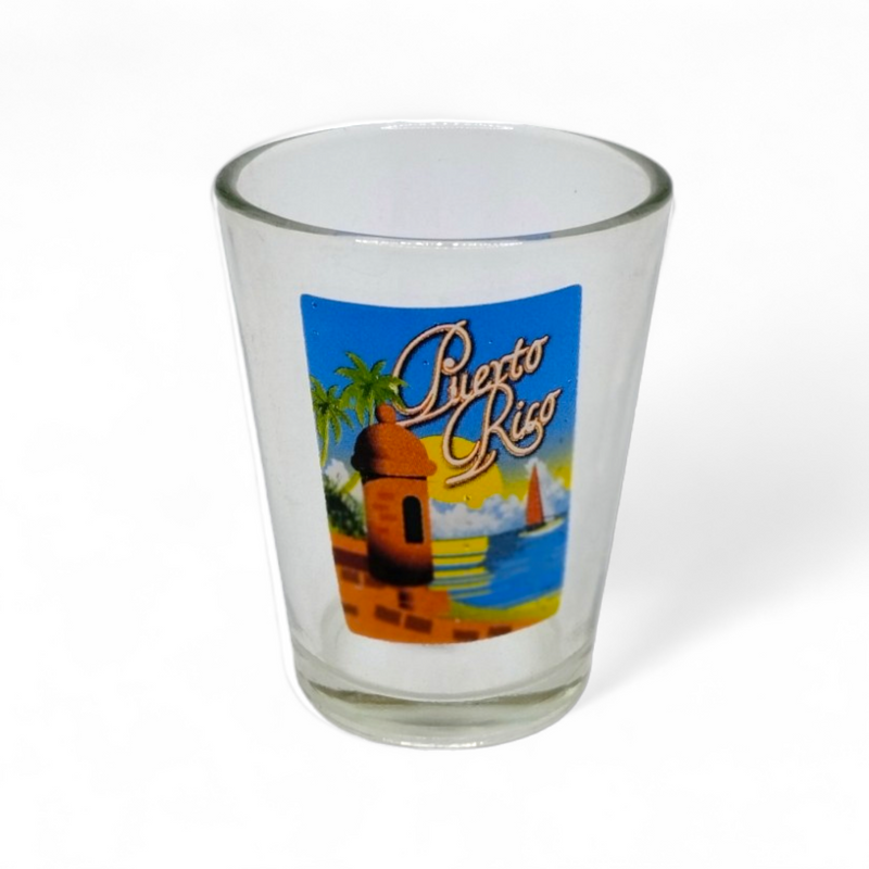 Souvenir de Puerto Rico - Shot Glass (Variedad de Estilos)
