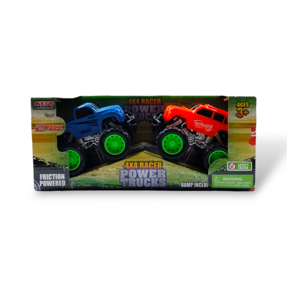 Mega Machines - 4x4 Power Trucks 2 Pack