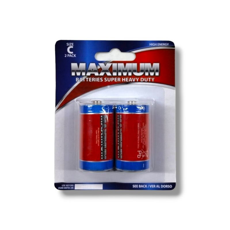 Maximum - Baterias Super Heavy Duty (Varios Tamaños)