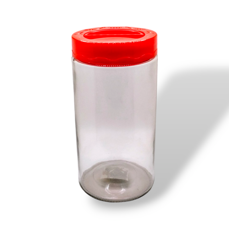 Glass Jar and Plastic Grip Lid (59.2oz)