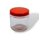 Glass Jar with Plastic Lid (Various Sizes)