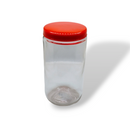 Glass Jar with Plastic Lid (Various Sizes)