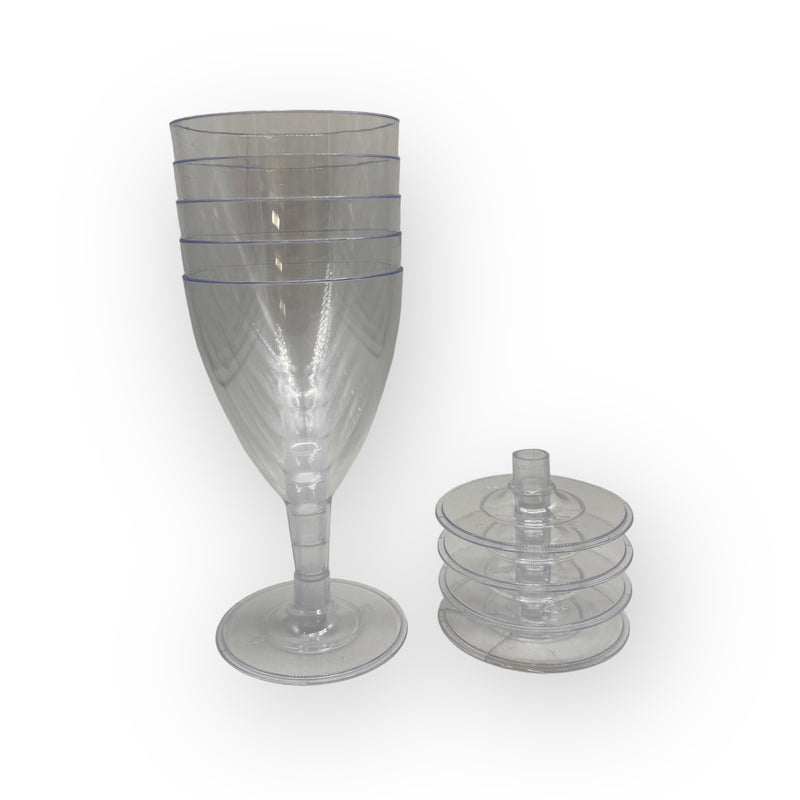 MyDrinkglass Copas de Vino Plastico - 2 Copas Plastico - 470 ml - Copas  Plastico Duro - Copa de Vino Gigante - Zero Waste (2 Copas.)