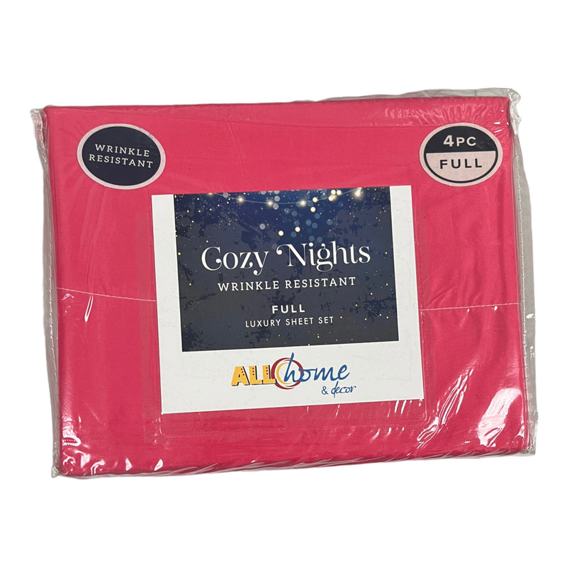 Cozy Nights - Luxury Sheet Set (Full)