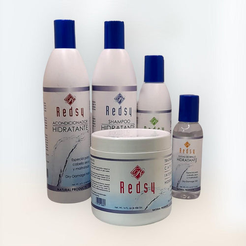 REDSY Moisturizing Line with Natural Products for Dry and Damaged Hair