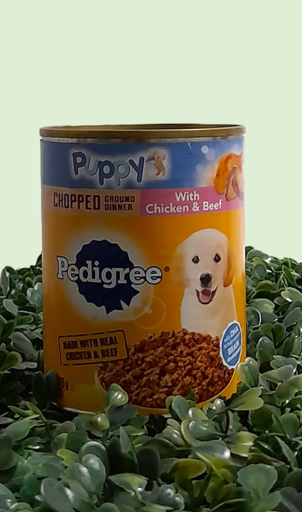 PEDIGREE PUPPY - Puppy Chopped Ground Dinner With Chicken & Beef
