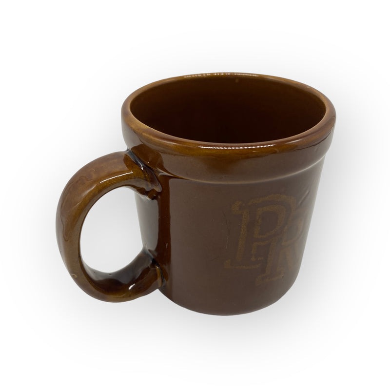 Puerto Rico Souvenir - ''PR'' Coffee Mug (Brown Mug) 8oz