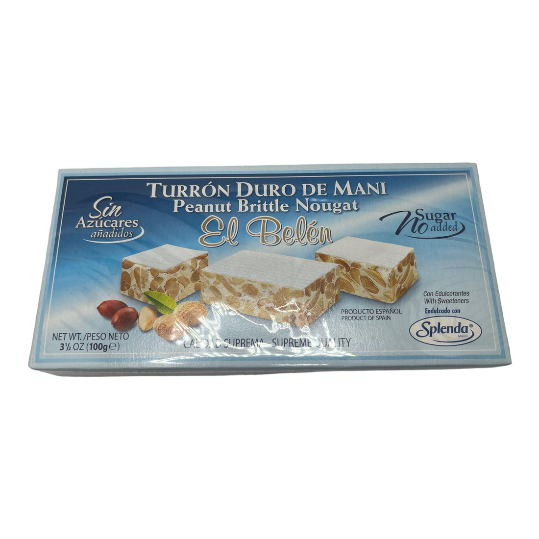 El Belén - Peanut Brittle Nougat No Sugar Added