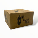 Souvenirs de Puerto Rico - Taza Doble con Cuchara / Empacadas (2 piezas)