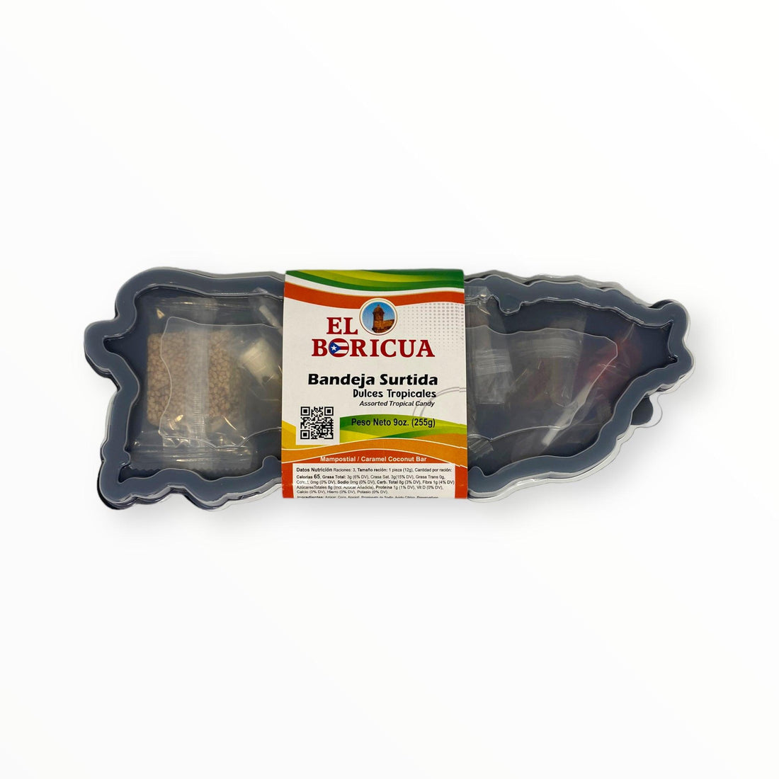 EL BORICUA - Assorted Tray with Typical Sweets (9oz/255g)