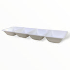 Plastique - Bandeja Plástica de 4 Compartimientos (4oz / 1pc)