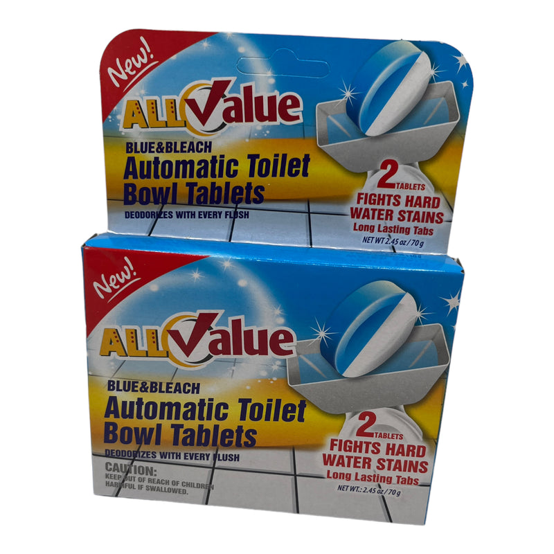 Automatic Toilet Bowl Tablets (2 Pack)