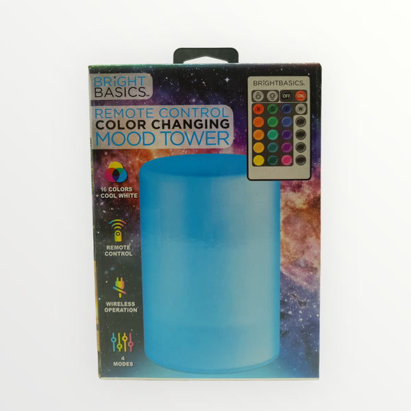 Bright Basics - Remote Control Color Changing Mood Tower