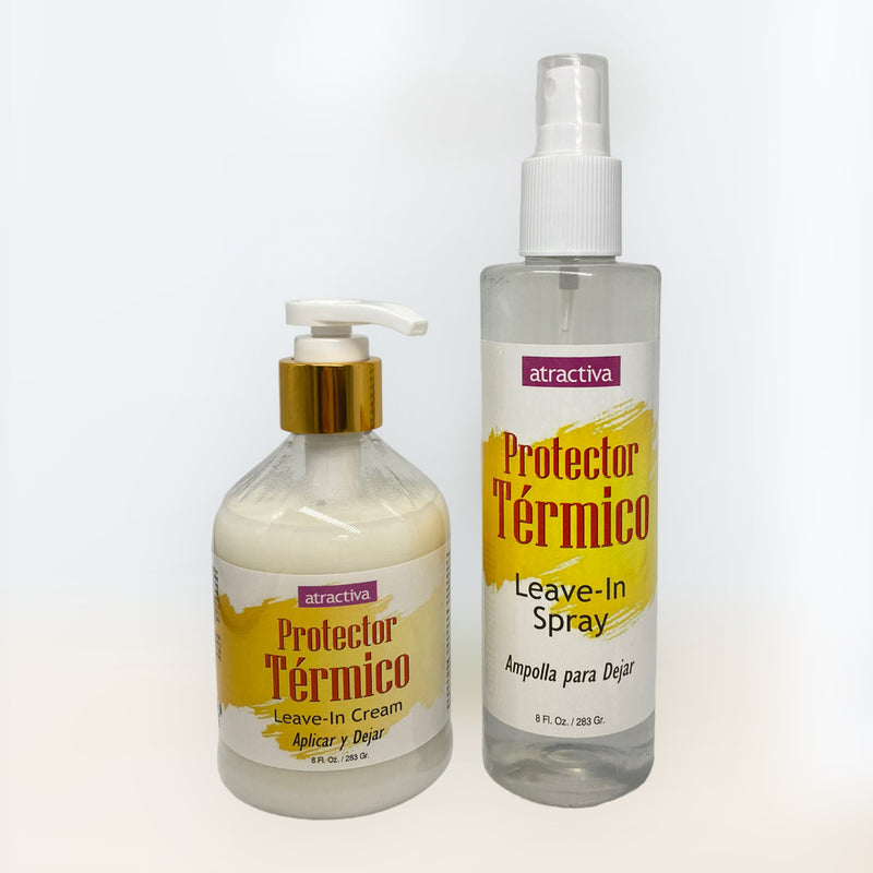 Atractiva - Protector Térmico 8fl.oz. (Spray & Cream)