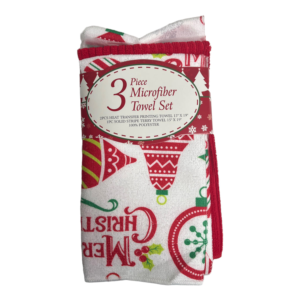 Microfiber towel set best sale