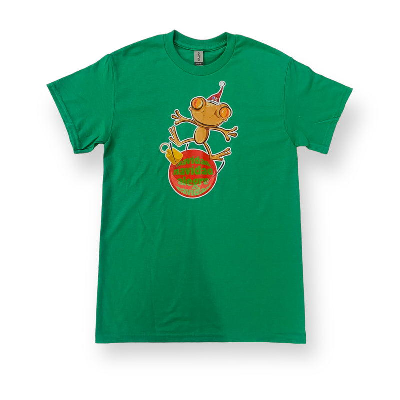 T-Shirts Navidad Boricua - Coqui Navideño (Size Adulto)