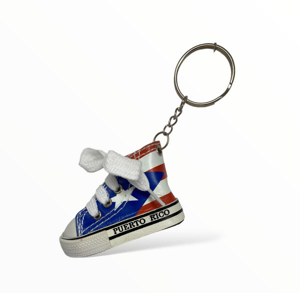 Puerto Rico Souvenirs - Small Tennis/Converse Keychain