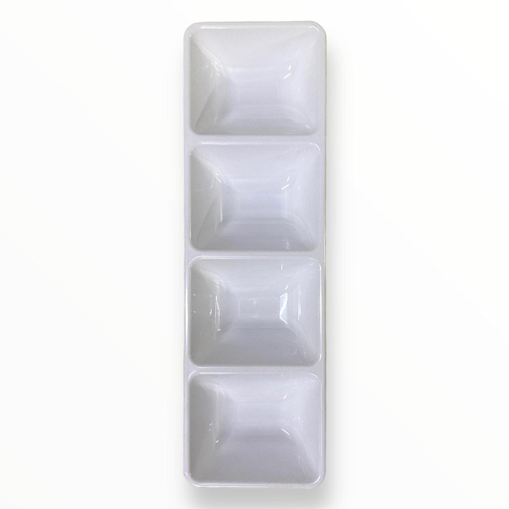 Plastique - 4 Compartment Plastic Tray (4oz / 1pc)