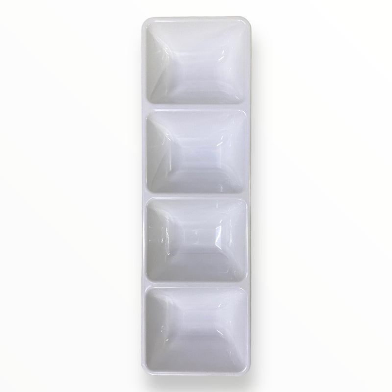 Plastique - Bandeja Plástica de 4 Compartimientos (4oz / 1pc)