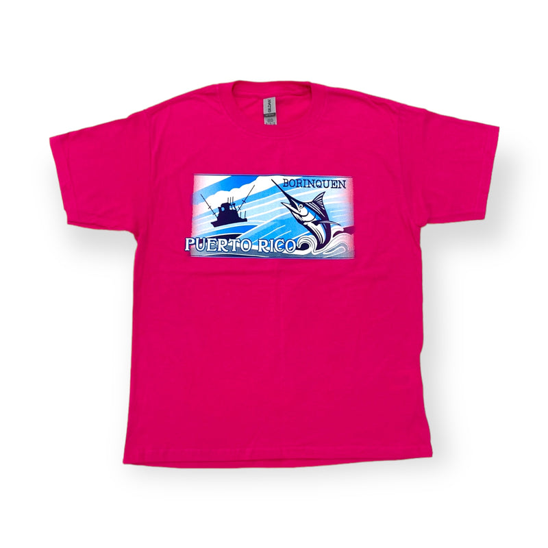 Souvenirs de Puerto Rico - T-Shirts/Camisetas en Tonos Rosas (Circulan Pequeñas)