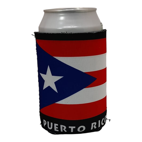 Puerto Rico Souvenirs - Rockin Can Cooler with PR Flag
