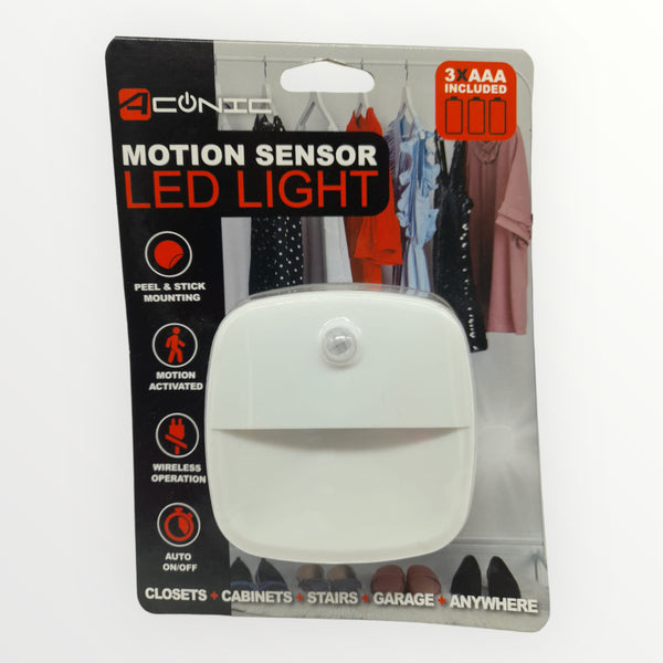 Motion Sensor Led Light (3xAAA INCLUDED)