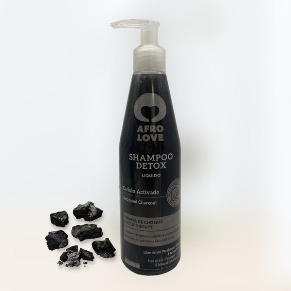 Afro Love - Shampoo DETOX Carbón Activado 10oz